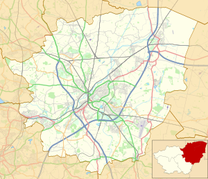 Location map United Kingdom Borough of Doncaster.svg