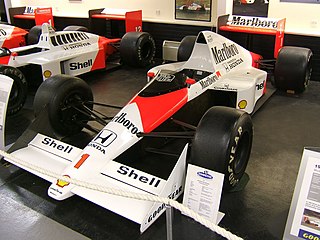 <span class="mw-page-title-main">McLaren MP4/5</span> Open-wheel racing car