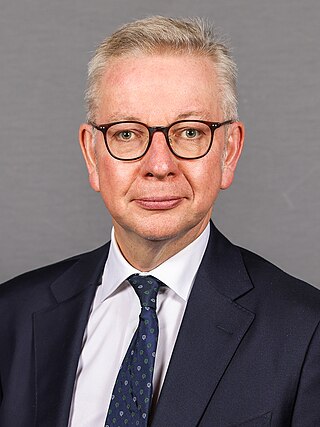 <span class="mw-page-title-main">Michael Gove</span> British politician (born 1967)