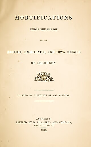 <span class="mw-page-title-main">Aberdeen charitable trusts</span>