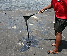 Tar pit at Tierra La Brea, Trinidad Mother-of-the-Lake.jpg