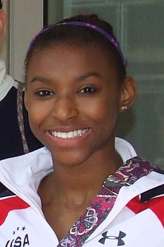 <span class="mw-page-title-main">Nia Dennis</span> American artistic gymnast