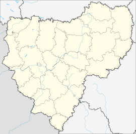 Јељња на карти Смоленске области