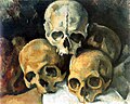 Totenkopf Totenkopfpyramide Paul Cézanne