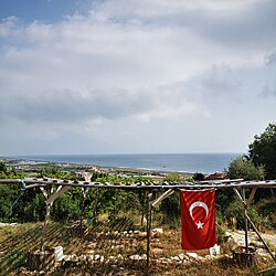 Şehrin dışından Samandağ sahili