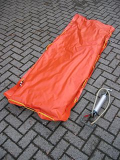 Vacuum mattress Device used for patient immobilisation