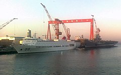 CNS Go ahead No. 1 (Xu Xiake class) & Type 001 Liaoning