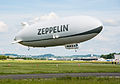 Zeppelin NT D-LZZF Baden-Württemberg kurz nach dem Start in Friedrichshafen