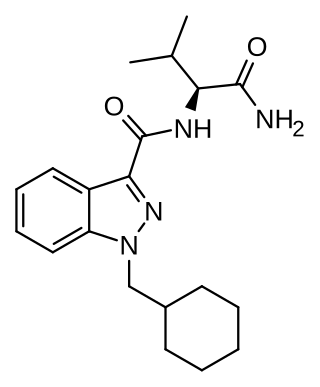 <span class="mw-page-title-main">AB-CHMINACA</span> Chemical compound