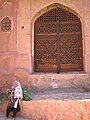 Woman in traditionnal trador from Abyaneh, Iran