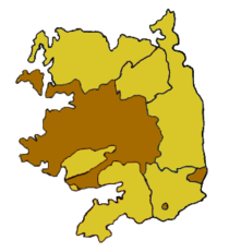 Situation de l'archidiocèse au sein de la province ecclésiastique de Tuam.