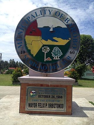 <span class="mw-page-title-main">Barobo</span> Municipality in Surigao Del Sur, Philippines