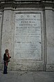 Benedict XIII plaque, Spanish Steps