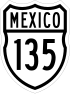 Federal Highway 135 shield