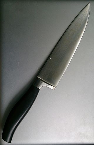 <span class="mw-page-title-main">Chef's knife</span> Type of kitchen knife