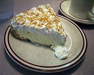 <span class="mw-page-title-main">Cream pie</span> Custard based pie