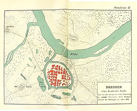 Dresden rond 1216