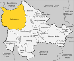 Baiersbronn – Mappa