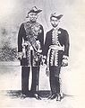 The King and his first son Chulalongkorn (future Rama V)