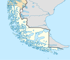 Mapa lokalizacyjna Magallanes