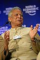 Nobel Peace Prize-winning social entrepreneur Muhammad Yunus (PhD, 1971)