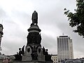 The monument from the rear, looking towards O'Connell Bridge House