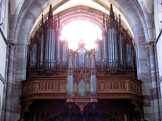 Orgue de l’église Saints-Pierre-et-Paul d’Obernai.