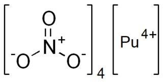 <span class="mw-page-title-main">Plutonium(IV) nitrate</span> Chemical compound