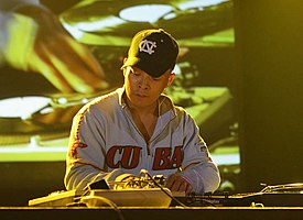 Qbert at the Nuits Sonores festival in France, 2006