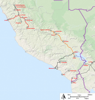 <span class="mw-page-title-main">Rail transport in Peru</span>