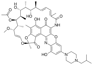 <span class="mw-page-title-main">Rifalazil</span> Antibiotic