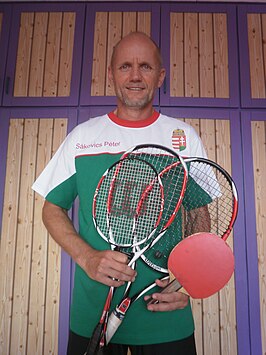 Péter Sákovics, Hongaars racketlonspeler