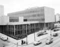 The Bindon and Wright library, which replaced the Carnegie Library on the same site, stood for over 41 years.