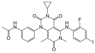 <span class="mw-page-title-main">Trametinib</span> Anticancer medication