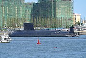 Type 091 nuclear attack submarine Long March #1 （Pennant #401）