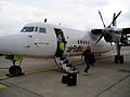 Fokker 50 at Riga Ariport