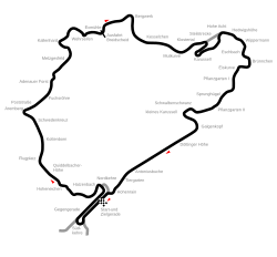 Карта на пистата