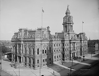 <span class="mw-page-title-main">Franklin County Courthouse (1887–1974)</span> Former courthouse of Franklin County, Ohio