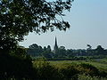 The village seen from Grendon