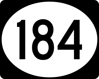 <span class="mw-page-title-main">New Jersey Route 184</span> State highway in Middlesex County, New Jersey, United States