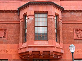 Henry Charles Lea Library bay window