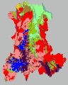 Carte géologique de l'Auvergne