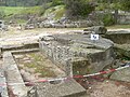 Vestige of the Roman fountain near the forum, (about 20 BC)