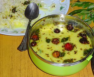 <span class="mw-page-title-main">Gujarati kadhi</span>