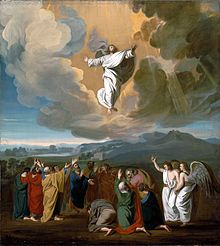 Jesús ascendeix al Cel.