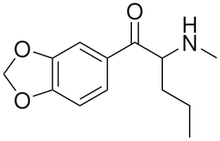 <span class="mw-page-title-main">Pentylone</span> Stimulant drug of the substituted cathinone class