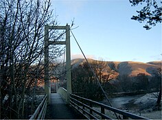 pillars of suspension bridge