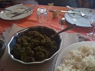 <span class="mw-page-title-main">Ravitoto</span> Traditional Malagasy cuisine