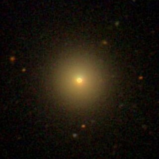 NGC 4084 Elliptical galaxy in the constellation Coma Berenices