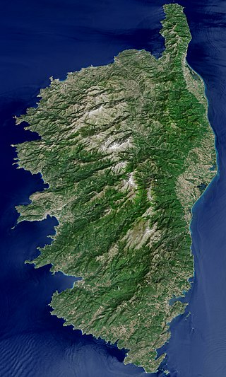 <span class="mw-page-title-main">Corsica</span> Island and administrative region of France